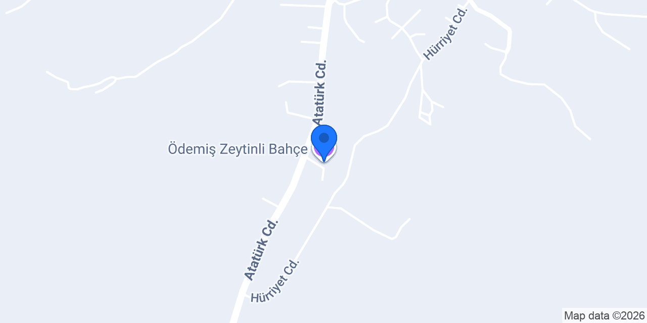 Ödemiş Zeytinli Bahçe konumu