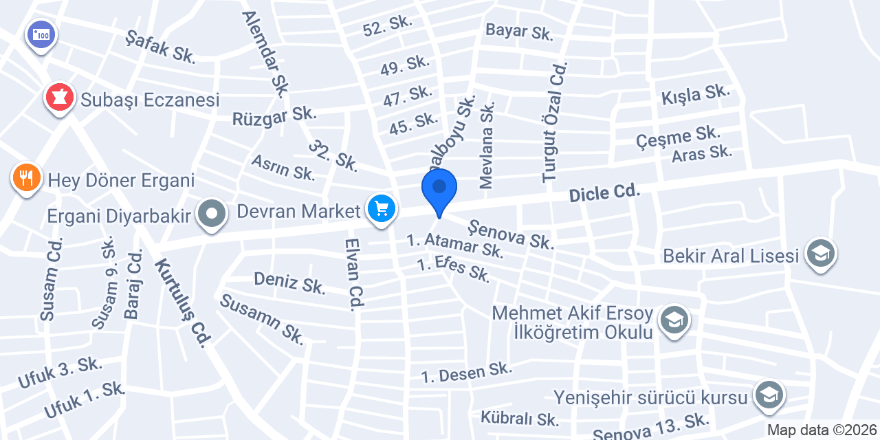 Çetin-el Eleltirik konumu