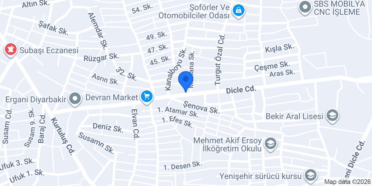 CU&MA Güvenal TİCARET konumu