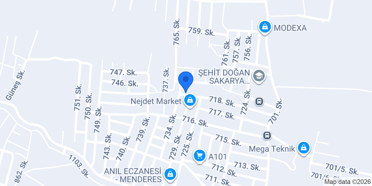 Zafer Ticaret - Boya, Hırdavat, Tesisat Malz. konumu