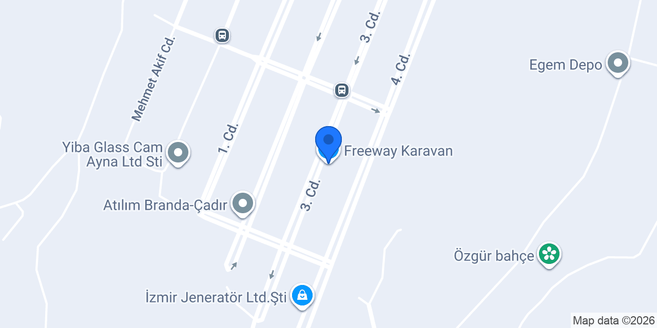 Freeway Karavan konumu