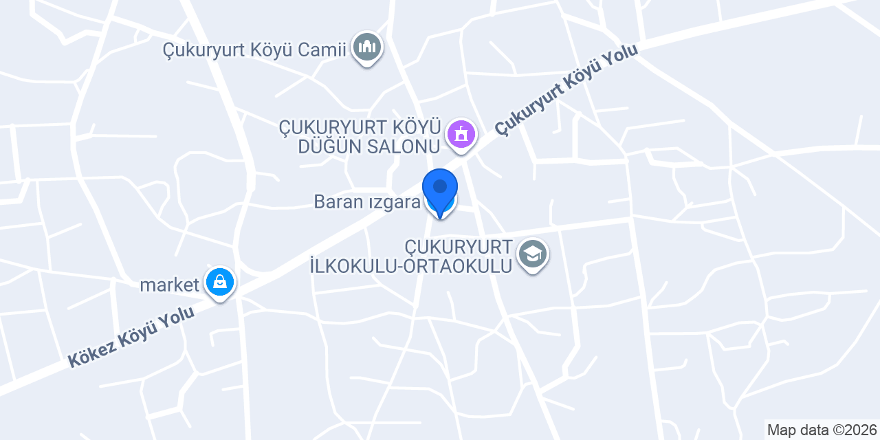 Baran ızgara konumu