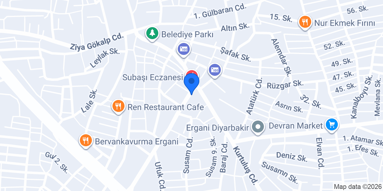 KADAYIFÇI LEVENT USTA konumu