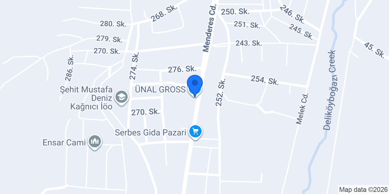 ÜNAL GROSS konumu