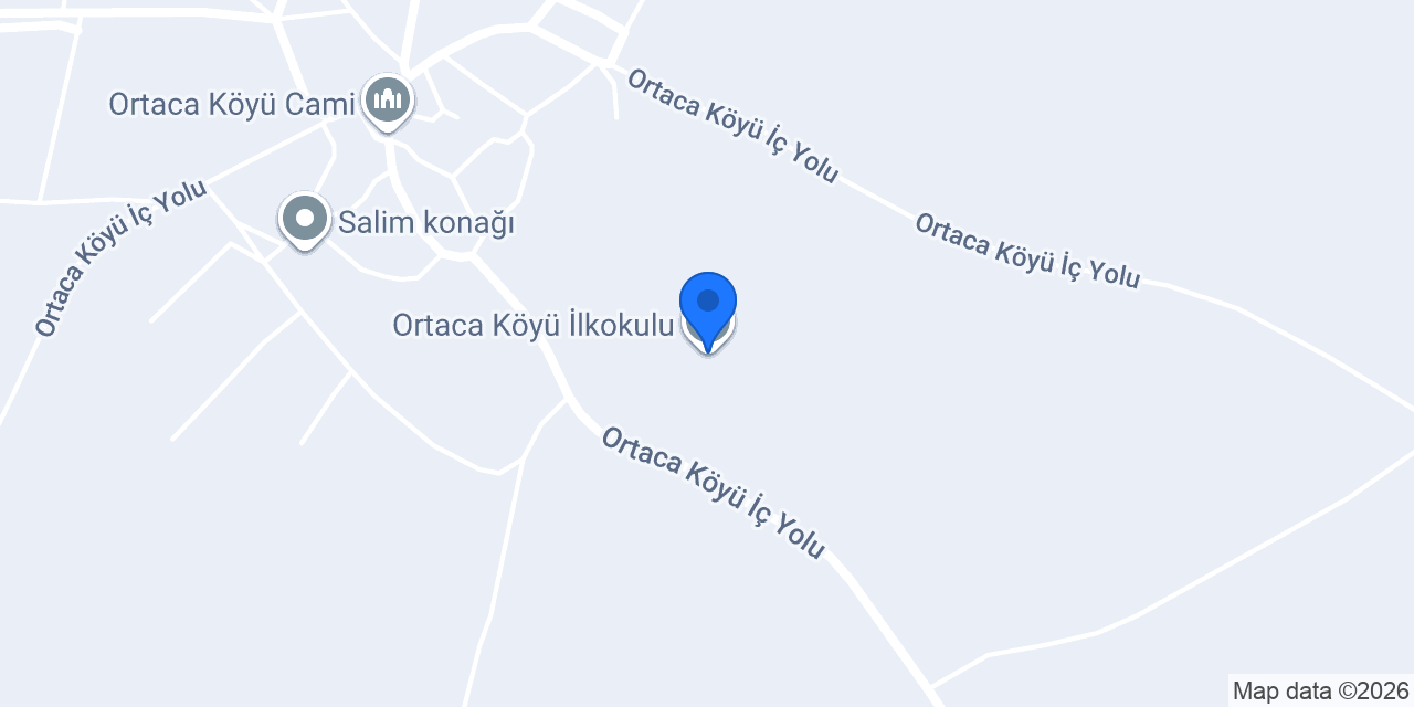 Ortaca Köyü İlkokulu konumu