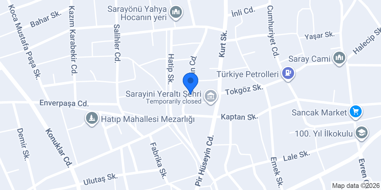 Şimşek Kenet Çatı konumu