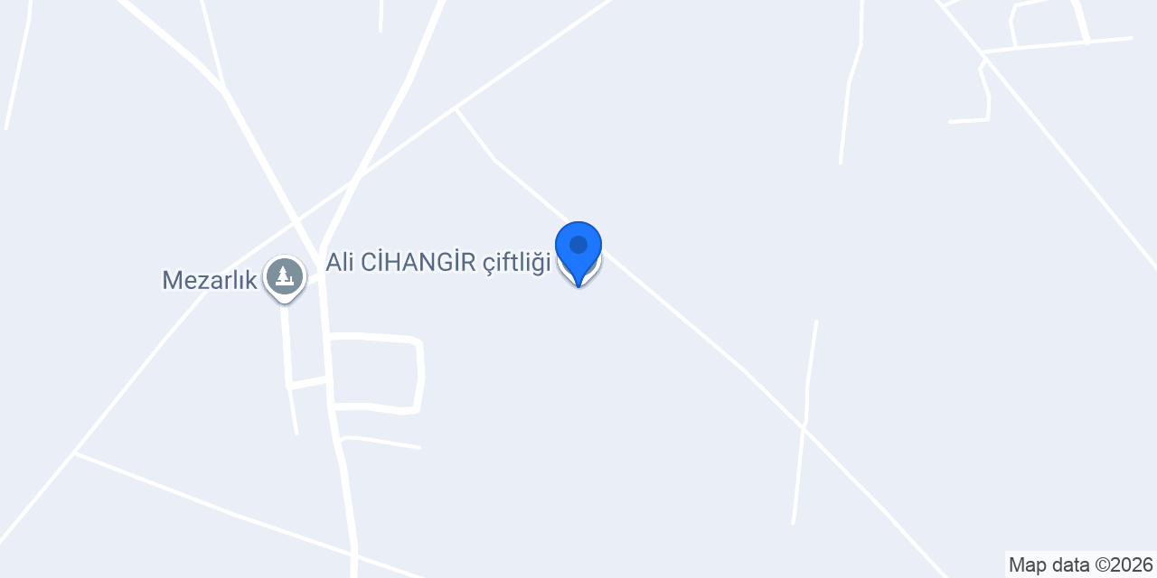 Ali CİHANGİR çiftliği konumu