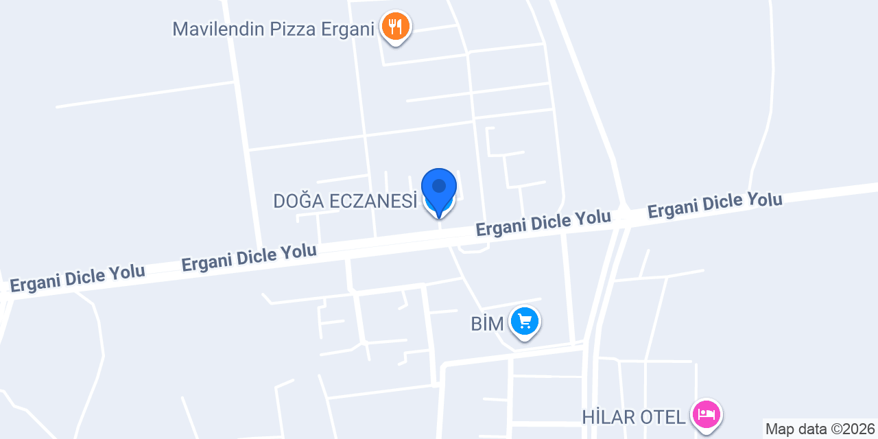 DOĞA ECZANESİ konumu