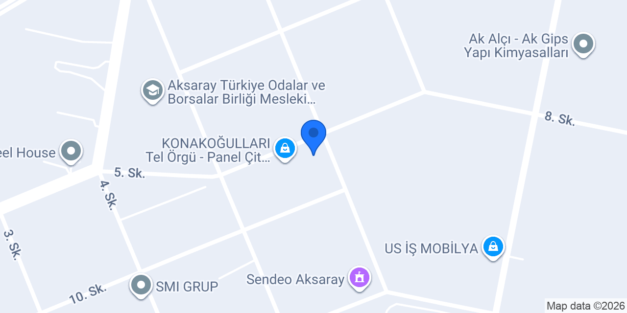 Altınsoy Emaye konumu