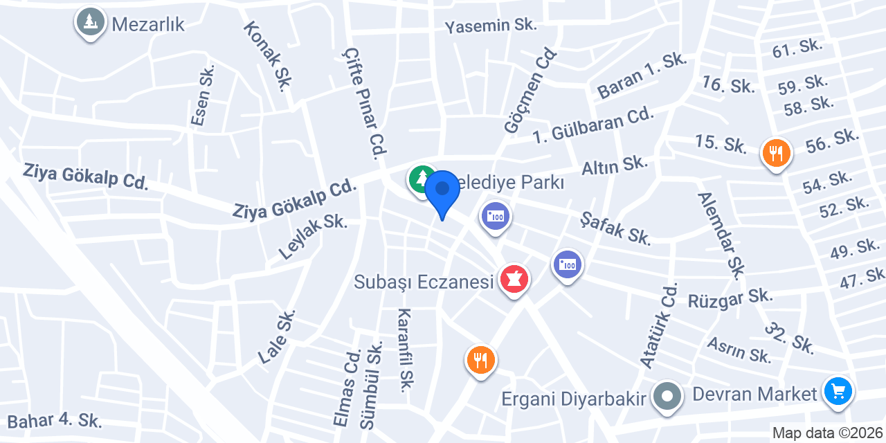 Neşe Eczanesi konumu
