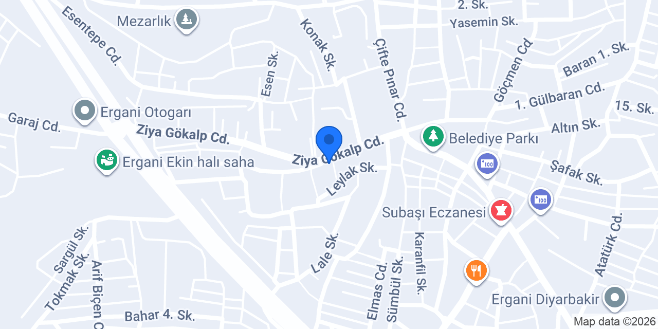 Çağdaş Sürücü Kursu konumu