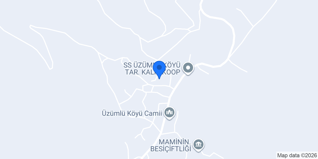 Üzümlü Köyü Muhtarlığı konumu