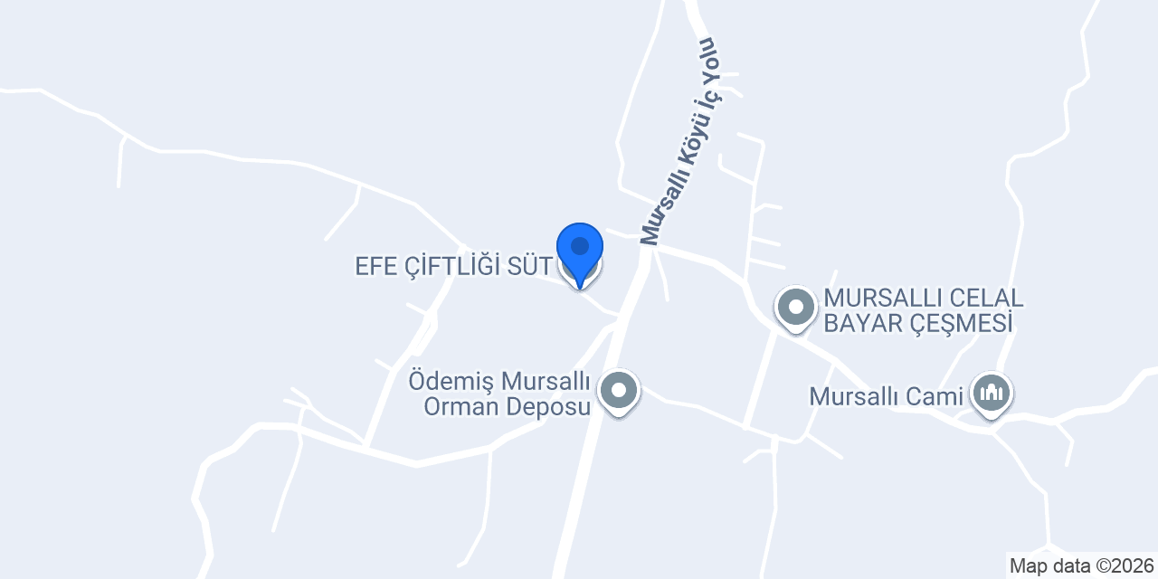 EFE ÇİFTLİĞİ SÜT konumu