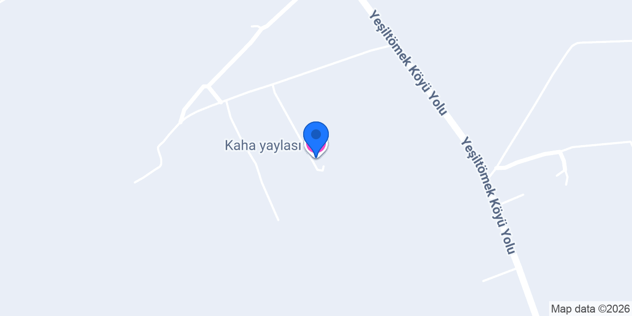 Kaha yaylası konumu