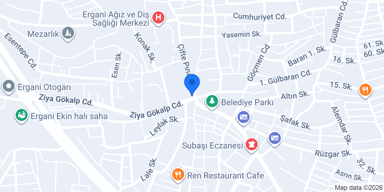 İzci Eczanesi konumu