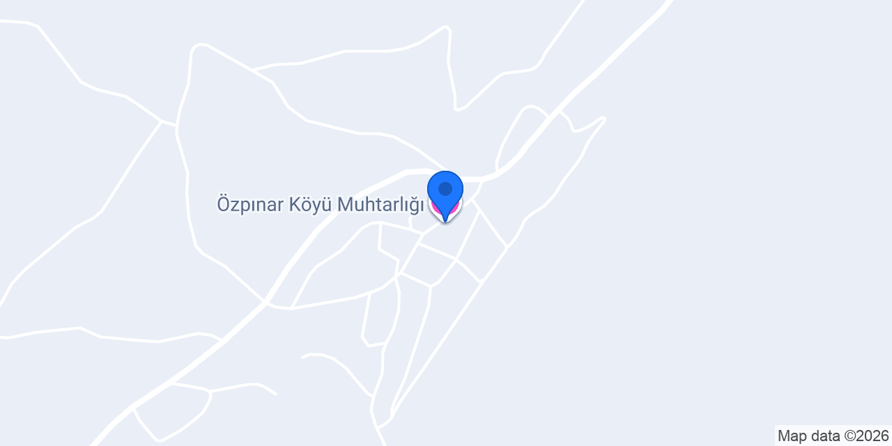 Özpınar Köyü Muhtarlığı konumu