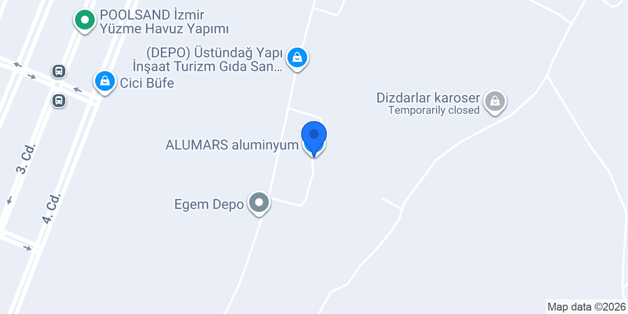ALUMARS aluminyum konumu