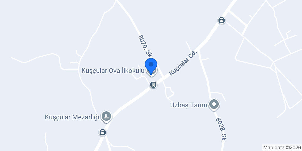 Kuşçular Ova İlkokulu konumu
