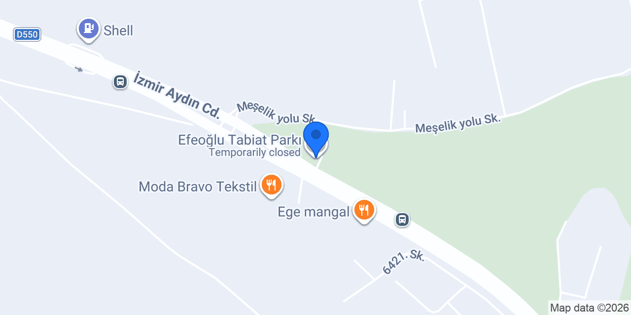 Efeoğlu Tabiat Parkı konumu