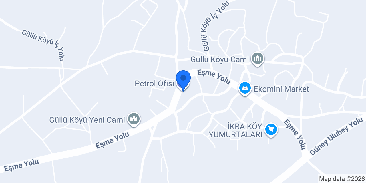 Petrol Ofisi konumu