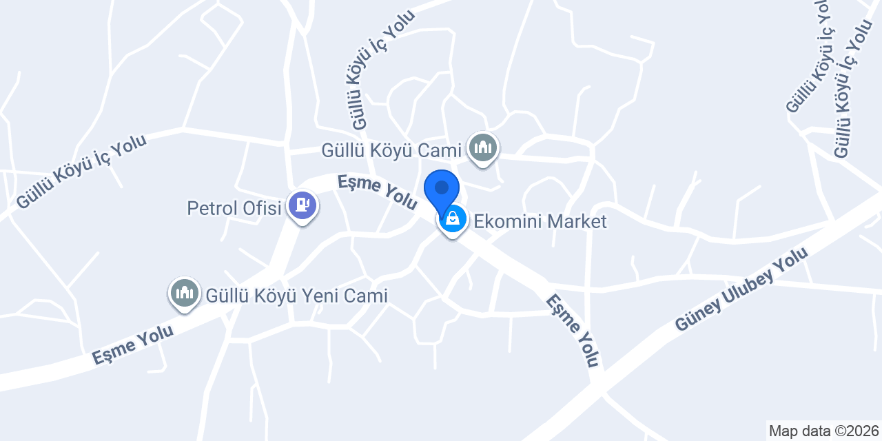 Güllü Halk Kütüphanesi konumu