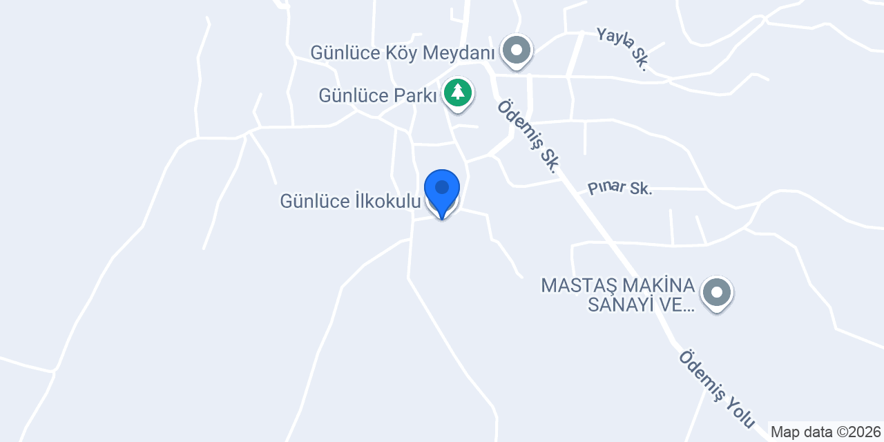 Günlüce İlkokulu konumu