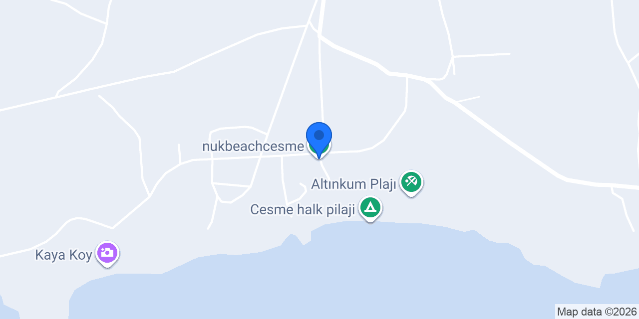 nukbeachcesme konumu