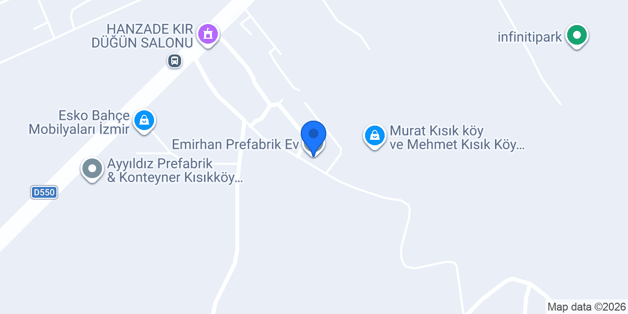 Emirhan Prefabrik Ev konumu