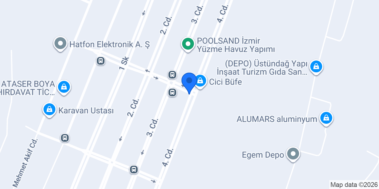ÇALIŞ METAL konumu