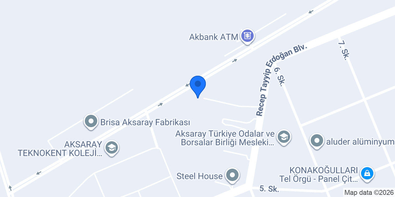 Faberk Otomatik Kapı ve Bariyer Sistemleri konumu