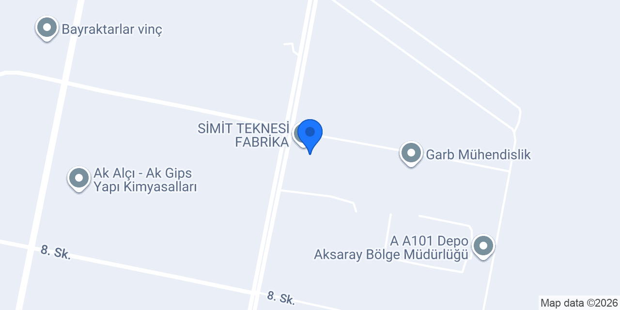 SİMİT TEKNESİ FABRİKA konumu