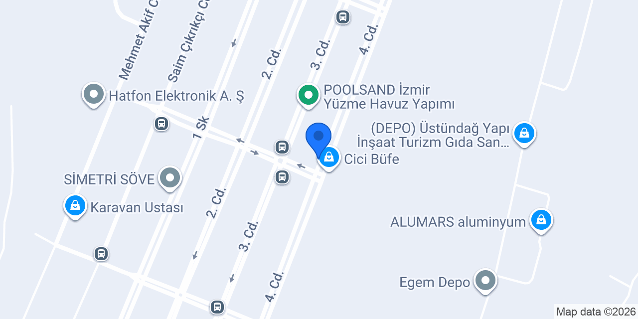 KARTEK Plastik konumu
