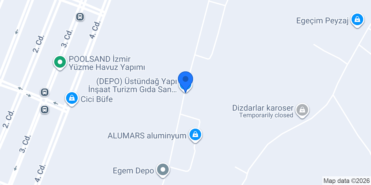 Üstündağ Yapı İnşaat Turizm Gıda San. Ve Tic. Ltd. Şti. konumu