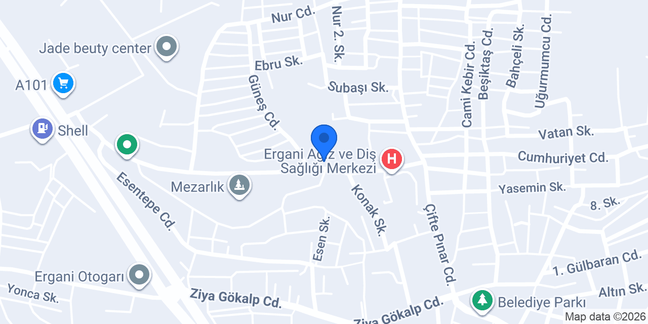 Verem Savaş Dispanseri konumu