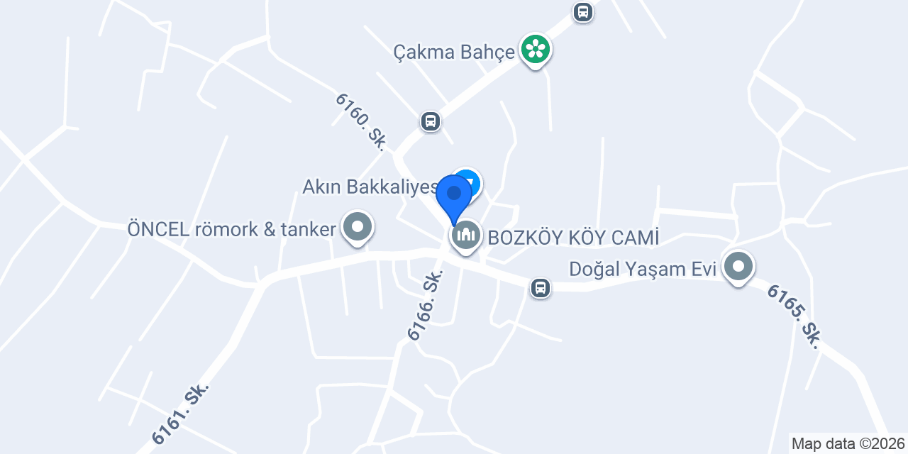 Yeşil köşe büfe konumu