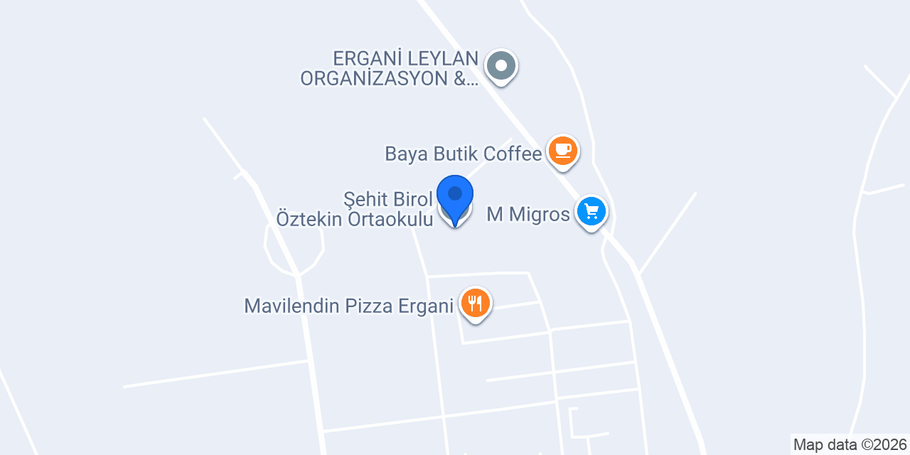 Şehit Birol Öztekin Ortaokulu konumu