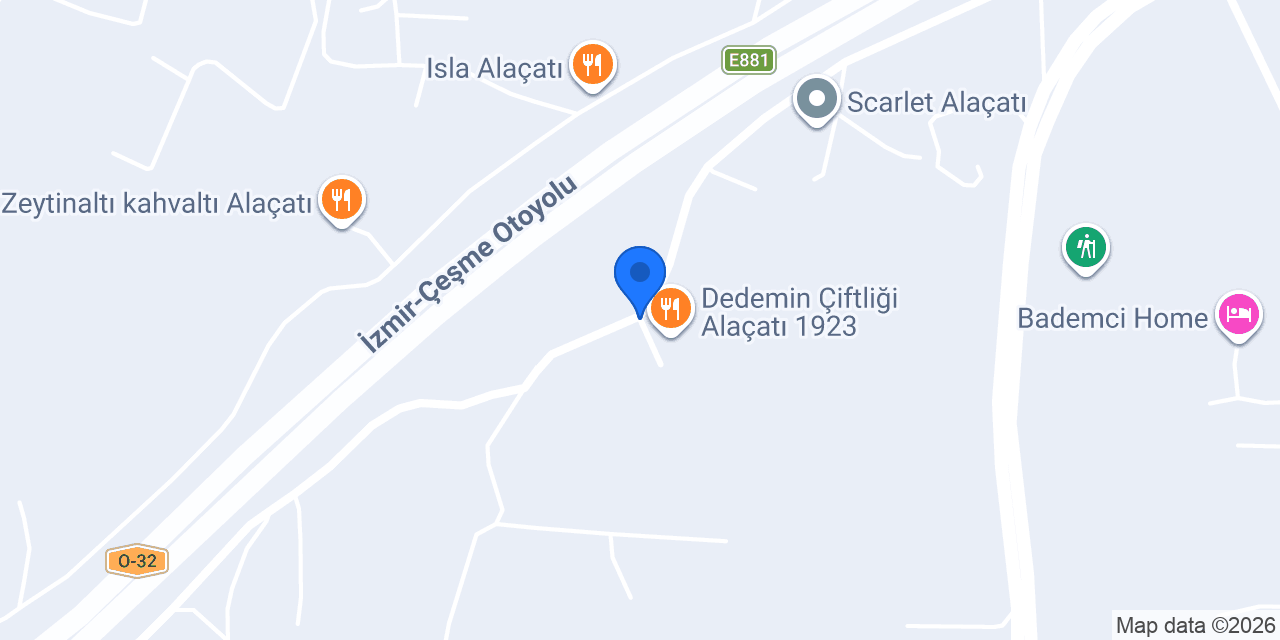 ZEN Lounge Alaçatı konumu