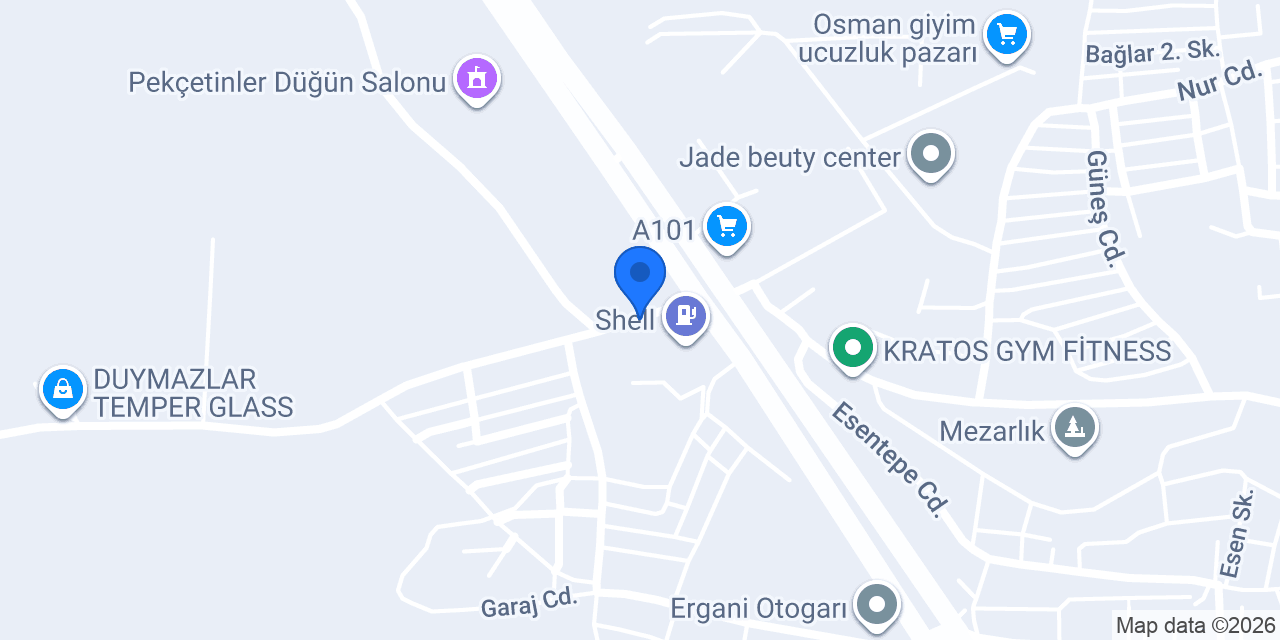 Serkan Hotel konumu