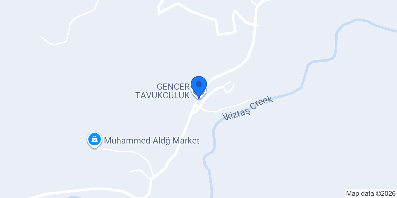 GENCER TAVUKCULUK. konumu
