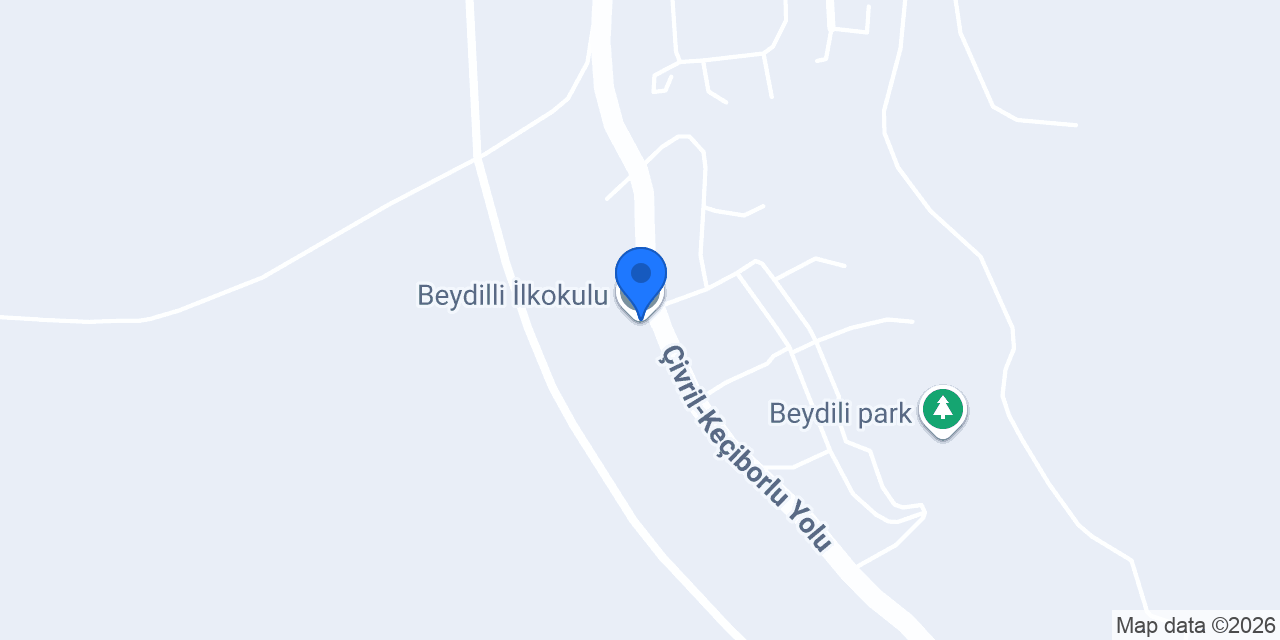 Beydilli İlkokulu konumu