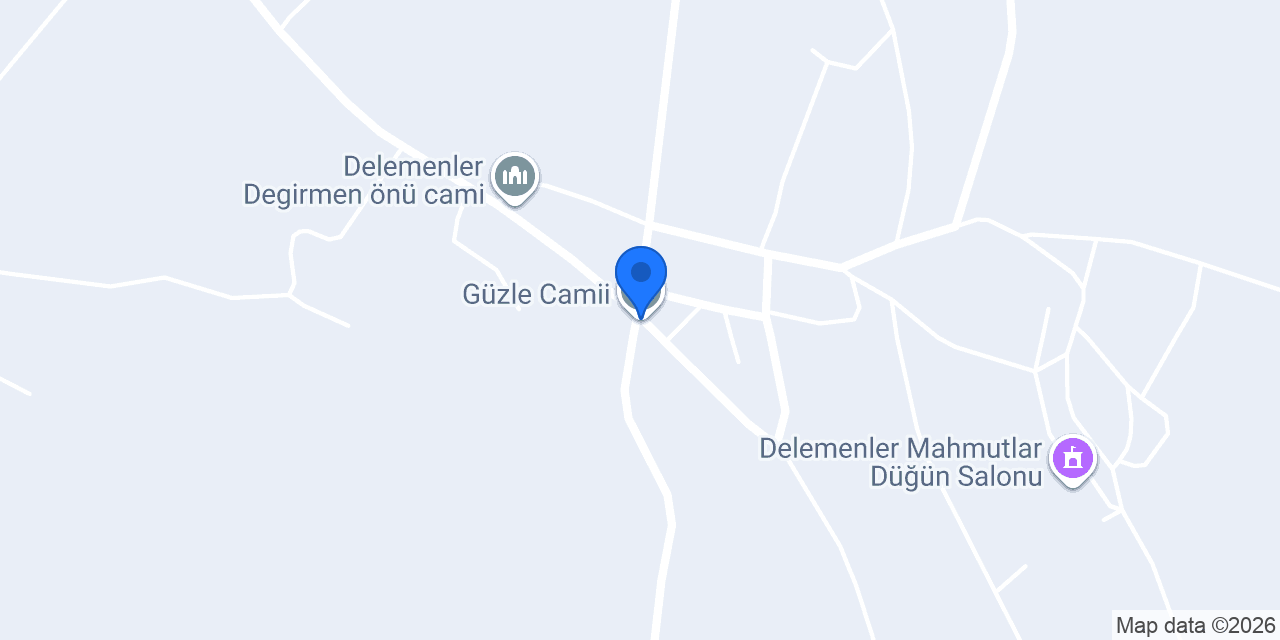 Delemenler Köyü Muhtarlığı konumu