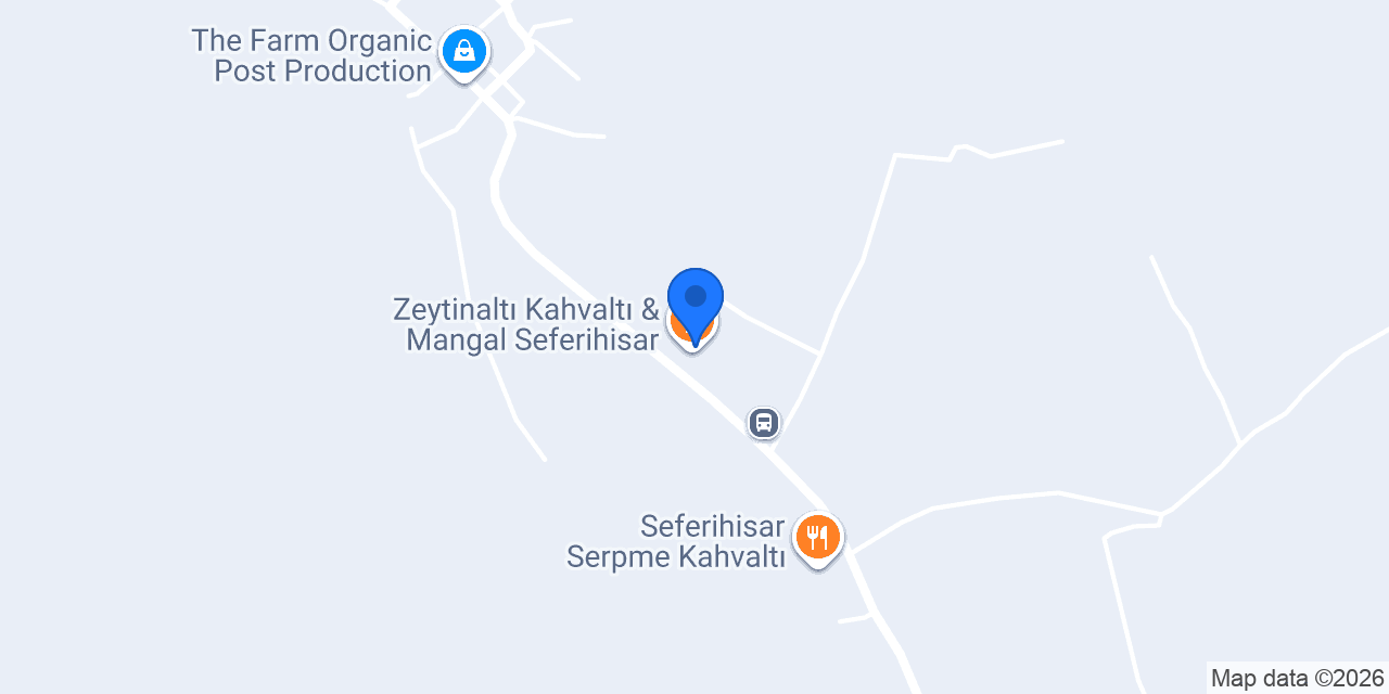 Zeytinaltı Kahvaltı & Mangal Seferihisar konumu