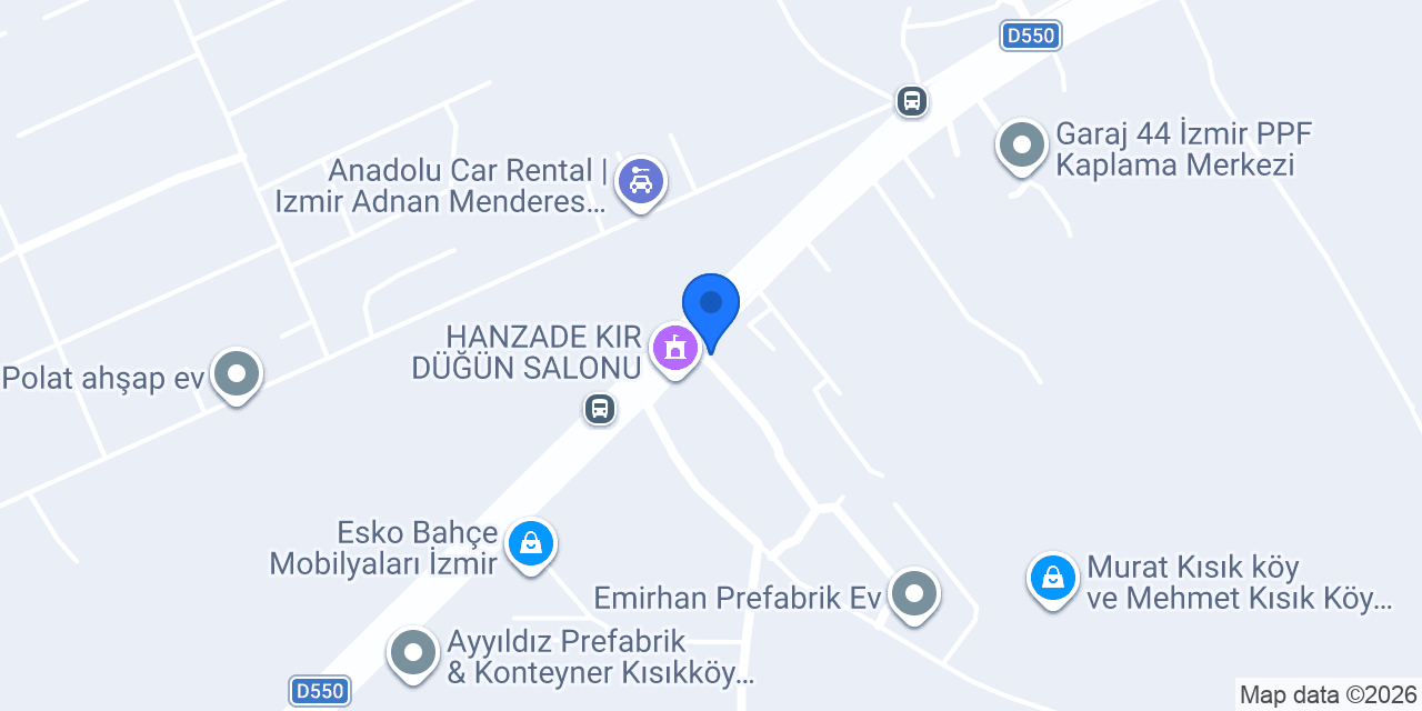 Egem Prefabrik Ev konumu