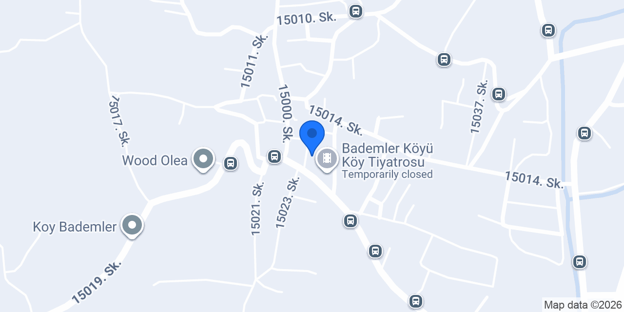 Bademler Köyü Muhtarlığı konumu
