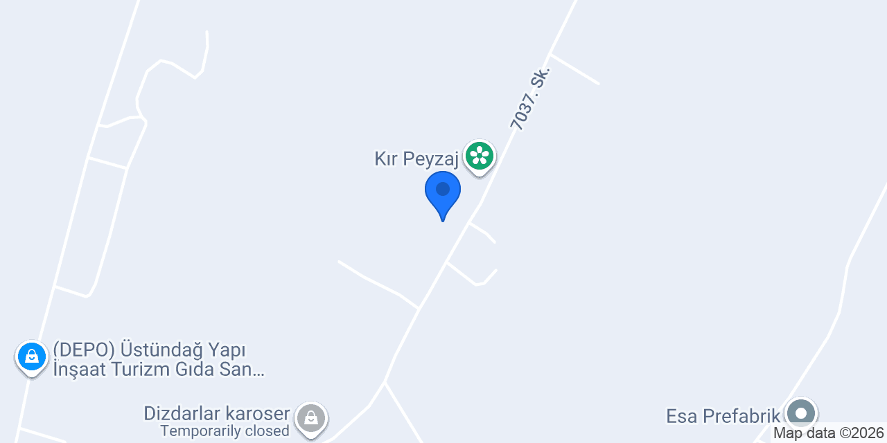 Egeçim Peyzaj konumu