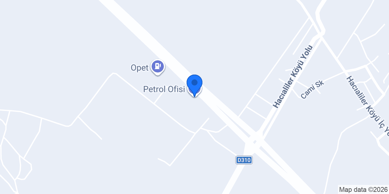 Petrol Ofisi konumu