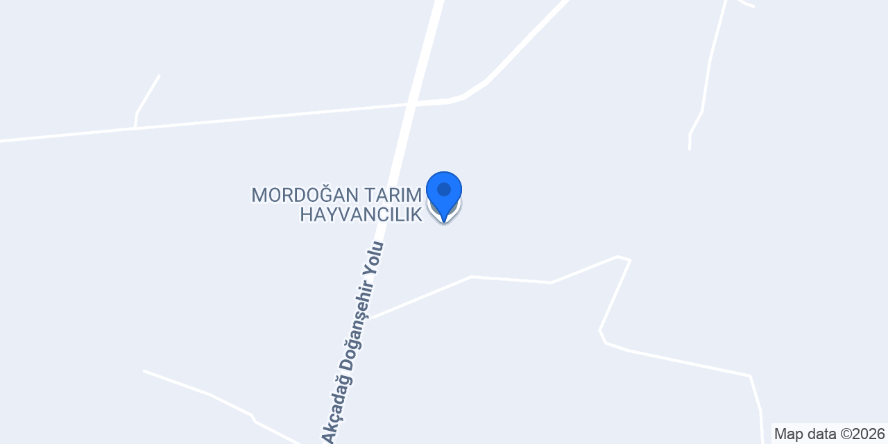 MORDOĞAN TARIM HAYVANCILIK konumu