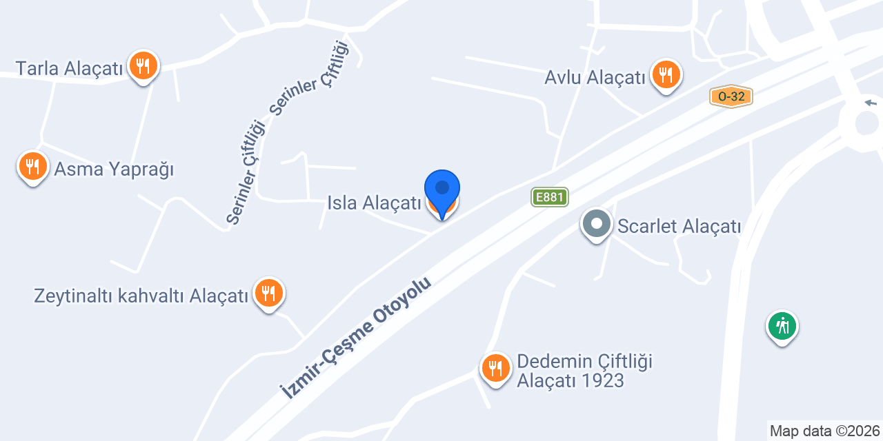 Isla Alaçatı konumu