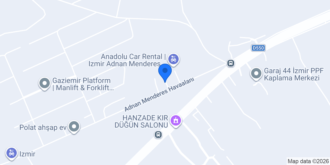 AUTOLAND İZMİR ŞUBESİ (ADB) konumu