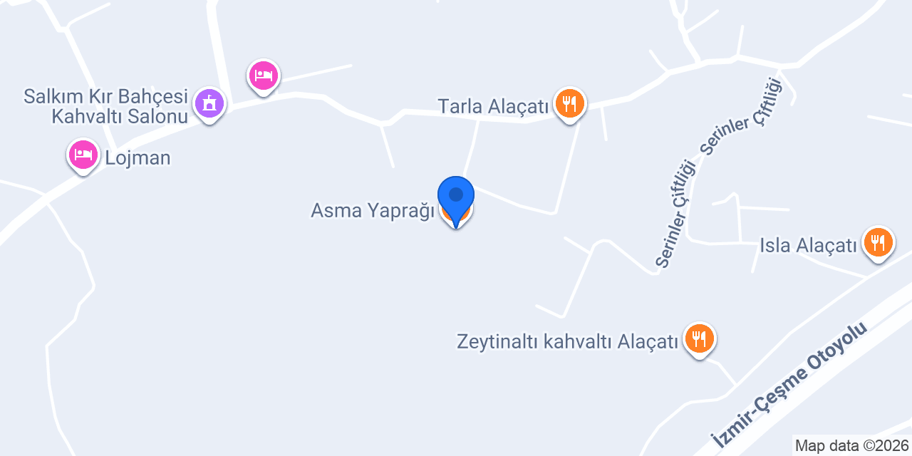 Asma Yaprağı konumu